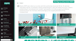 Desktop Screenshot of mepa.pl